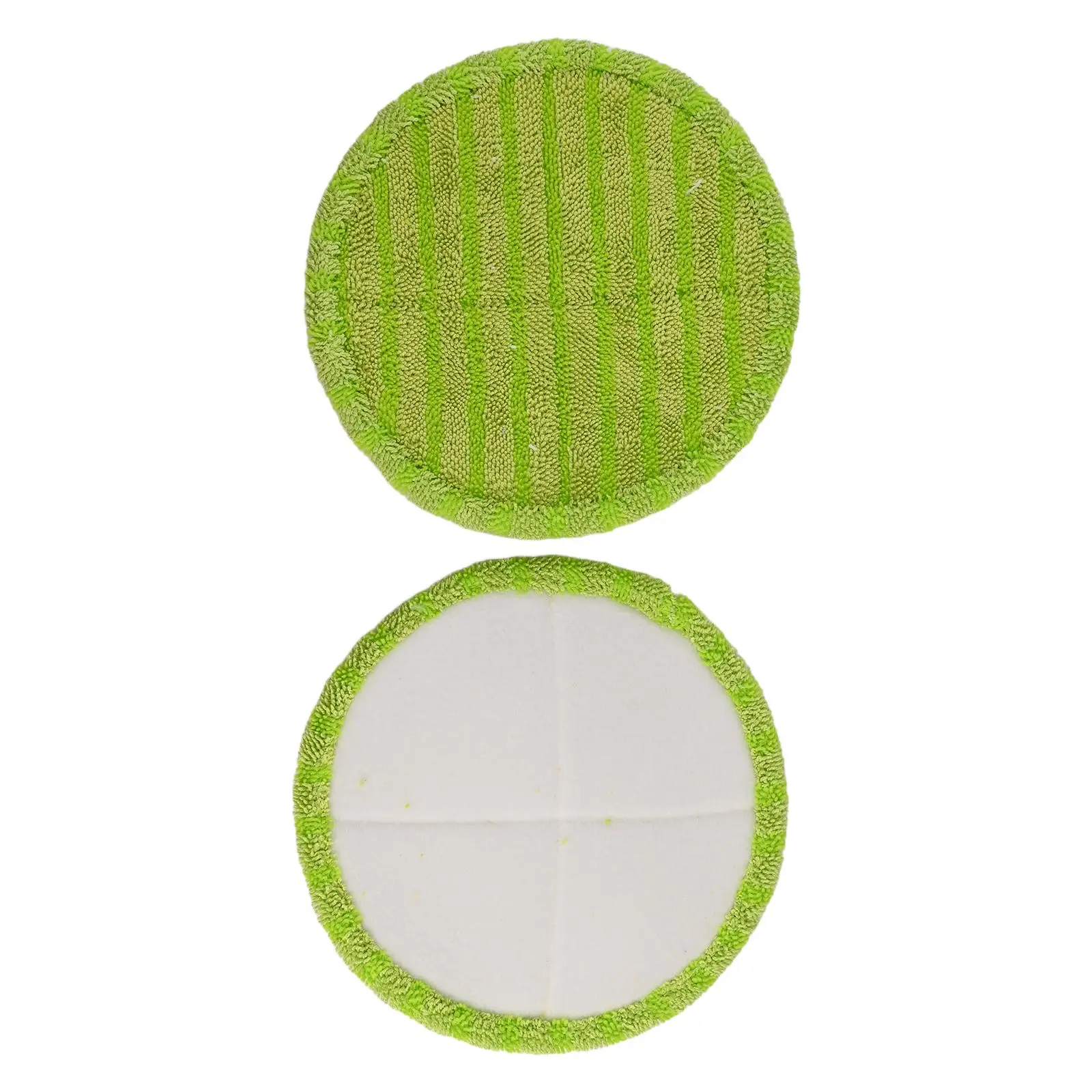 Brand New High Quality Microfiber Pads Cloth 21cm Reusable Accessories for Spin Mop Double Head for sweeper Electric