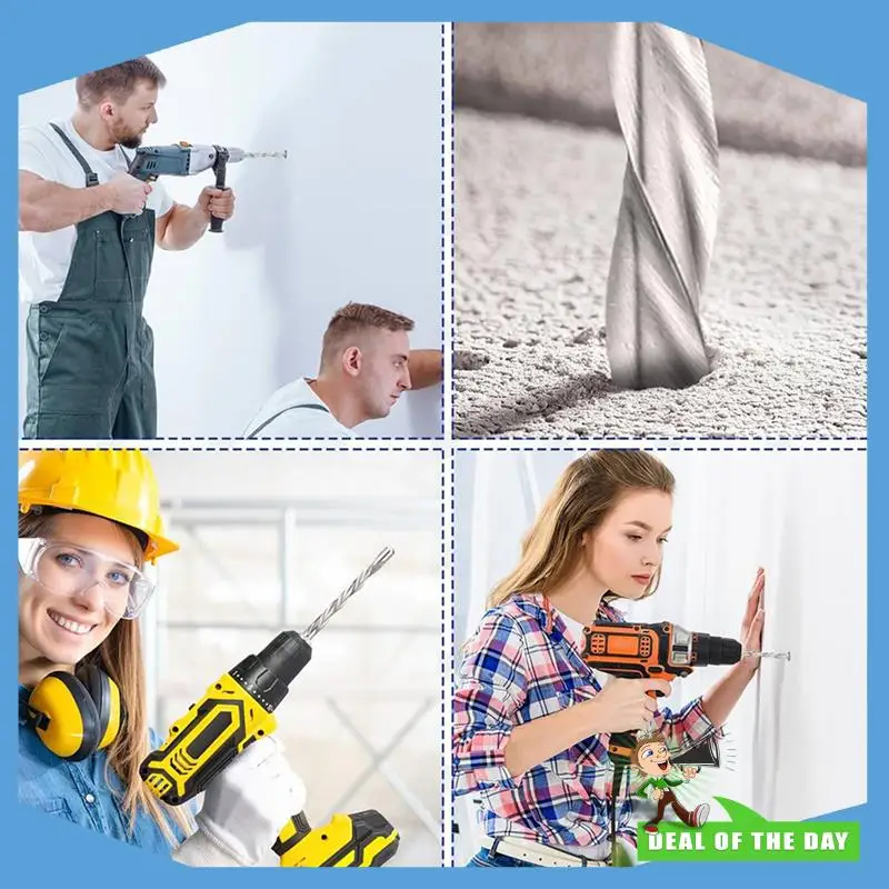 

24-Hour Delivery 250 Pcs Drywall Bit 1/8 Inch Spiral Saw Tip Cutting Bits Drywall Guide Point Cutting Bits Tools, For Use With S