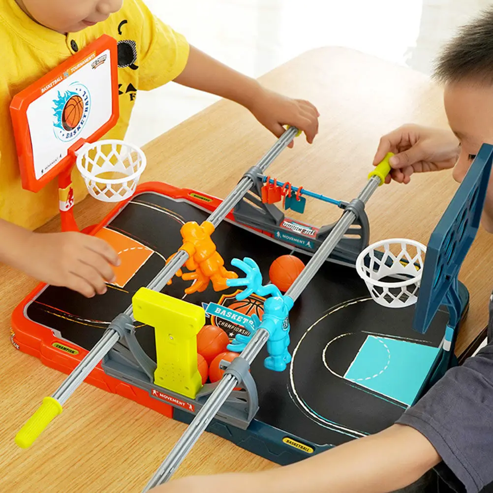 

1Set Interactive Desktop Basketball Shooting Game Plaything for Kids Children Brain Educational Sports Early Learning Birthday