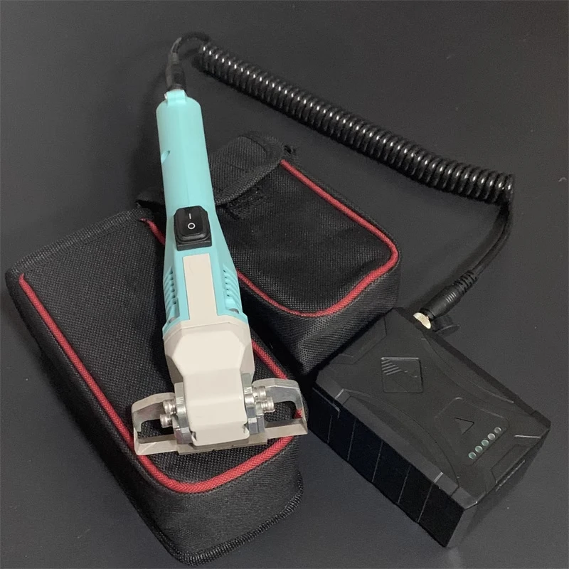Electric rubber tapping knife for rubber trees, portable 4GXJ-2 with rechargeable  and blade connection cable