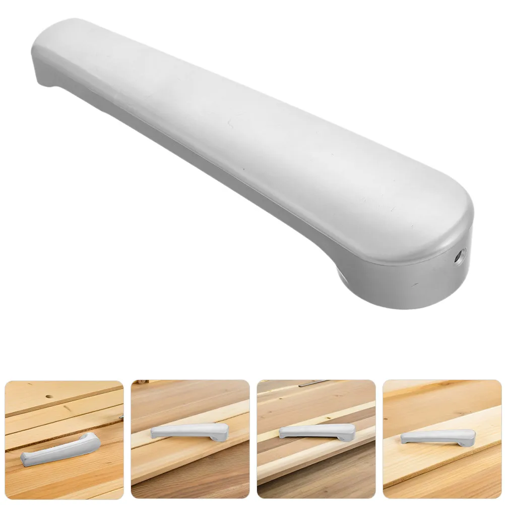 2Pcs Rv Door Lock Bathroom Lever Handle Privacy Latch Keyless Entry Lightweight ABS Waterproof Replacement for Camper Trailer