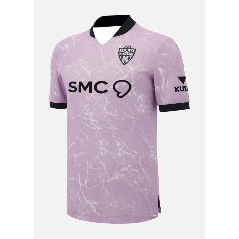 Almeria Fußballtrikot im Familienstil, schnelltrocknend, 3D-gedrucktes Trikot, für Spiele, Training, täglichen Sport, kurzärmelig – Detail 7