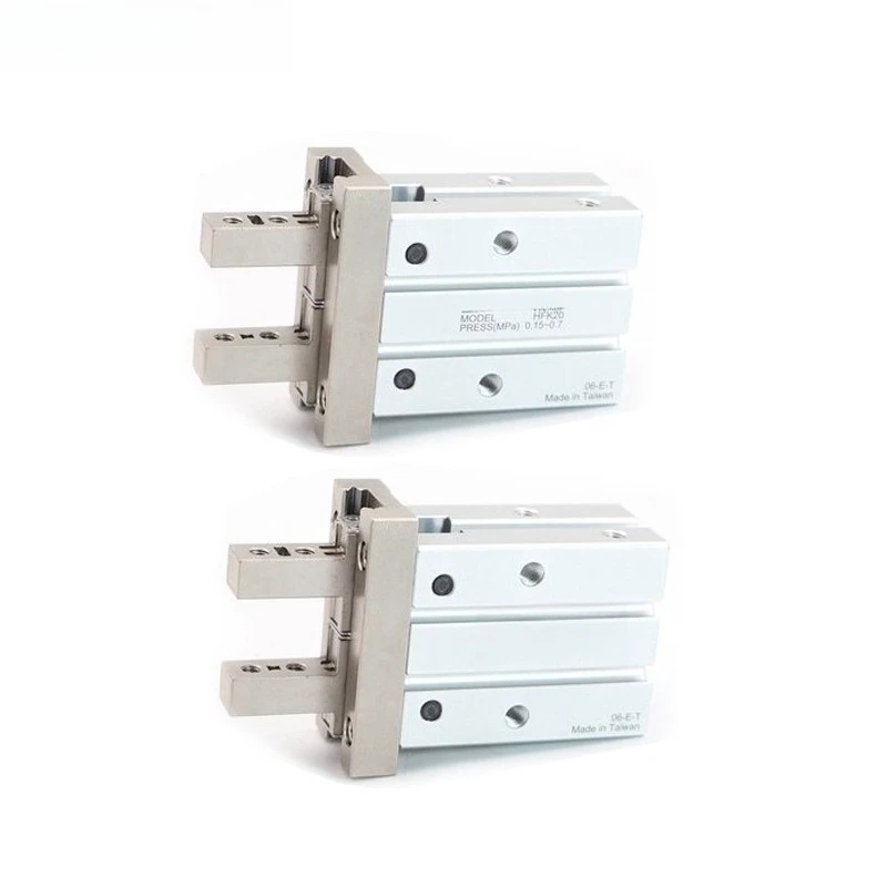 HF Series Pneumatic Gripper Parallel Open/Close Finger Cylinder Automation Mechanical Clamp Parts