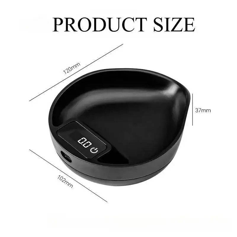 Mini báscula electrónica portátil para café, bandeja de exhibición para pesaje de Espresso, báscula multifunción de gramos pequeña para uso en cafetería y cocina para el hogar