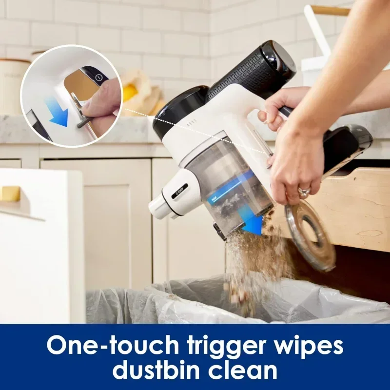 DD2TTinecoes Pure ONE S15 Essentials เครื่องดูดฝุ่นไร้สายอัจฉริยะ ติดด้วยแปรงป้องกันการพันกัน; ดูดไม่จางหาย ทําความสะอาดอย่างล้ําลึก