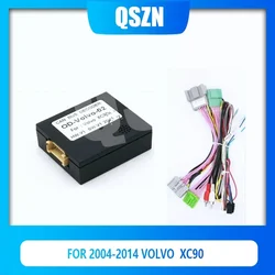 Cable de arnés de cableado de coche QSZN con caja Canbus OD-VOLVO-02 para Multimedia de Radio de coche Volvo XC90 2004-2014