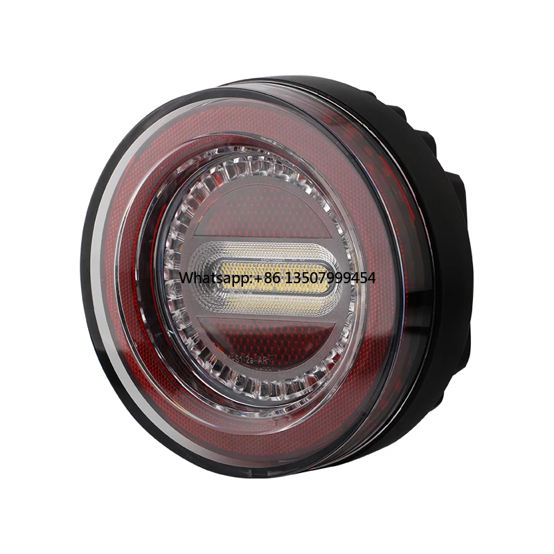 

Rear Led Lights for 84W 6720LM 12V 3 Colors Flood IP68 Led Truck Tail Light for Emergency Vehicles