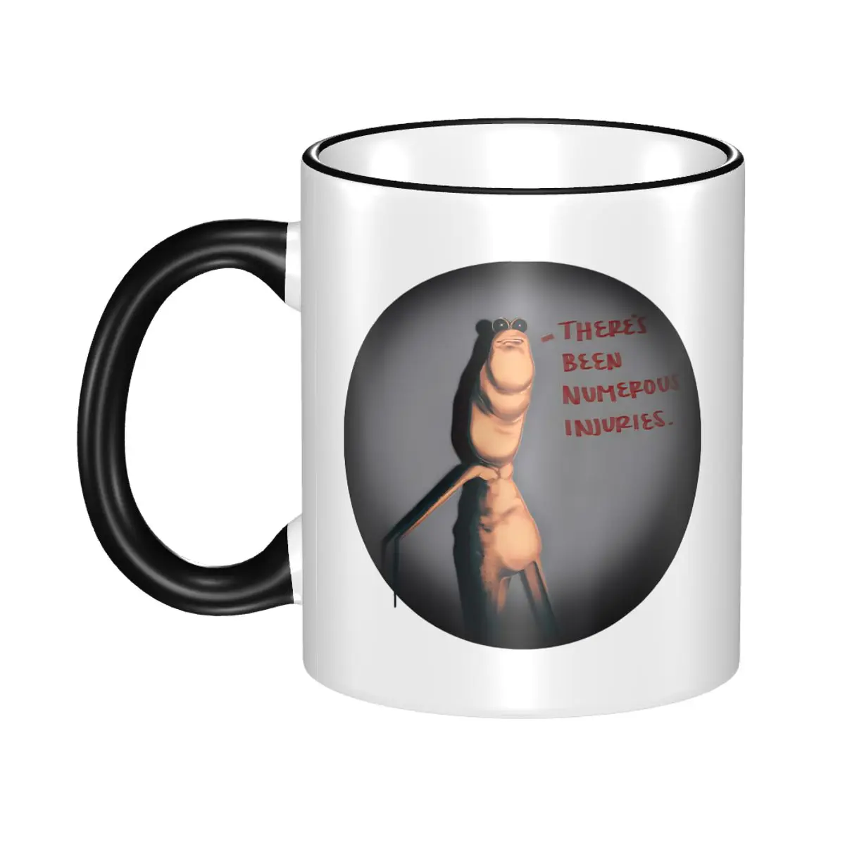 

Marcus The Worm Meme There Been Numerous Injuries Merch Coffee Mugs Novelty Tea Cups Gifts