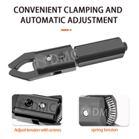 CNC Lathe Springs Inlaid Alloy Claws Strengthen Claw Automatic Feeder Round Handle Square Handle Puller Gripper 16/20/25/32 Tool