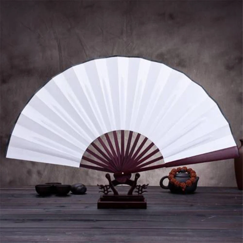 1PC Chinese Style Black Vintage Hand Fan Folding Fans Dance Wedding Party Favor  Chinese Dance Party Folding Fans