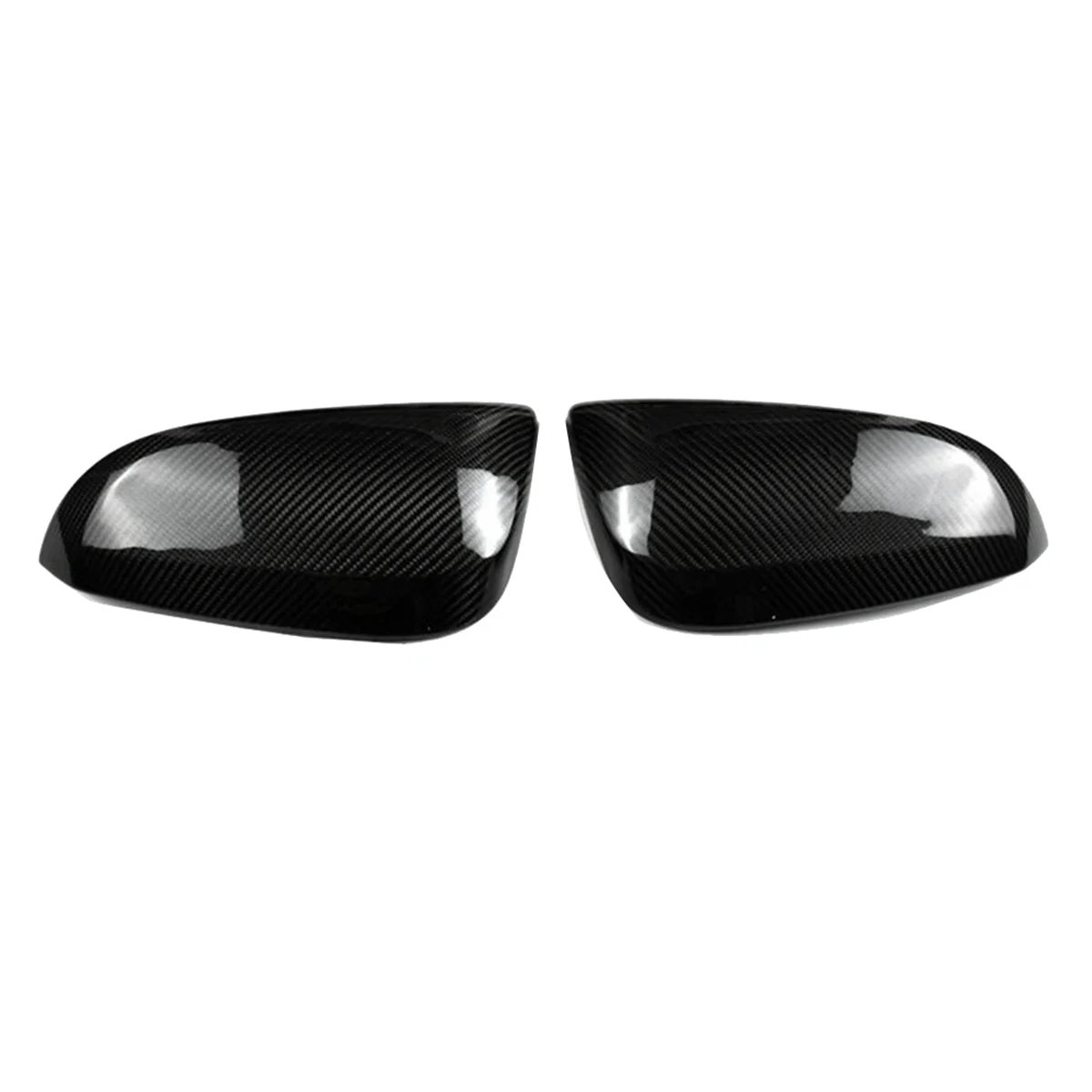 Car Real Carbon Fiber Mirror Cover Rearview Side Mirror Cap Trim for Toyota Highlander 2015-2021 RAV4 2015-2019