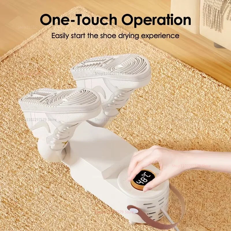 Smart Adjustable Shoe Dryer Fast Drying Deodorizing Sterilizing Household Shoe Warmer with Heater Footwear Dryer Dry Sterilizer