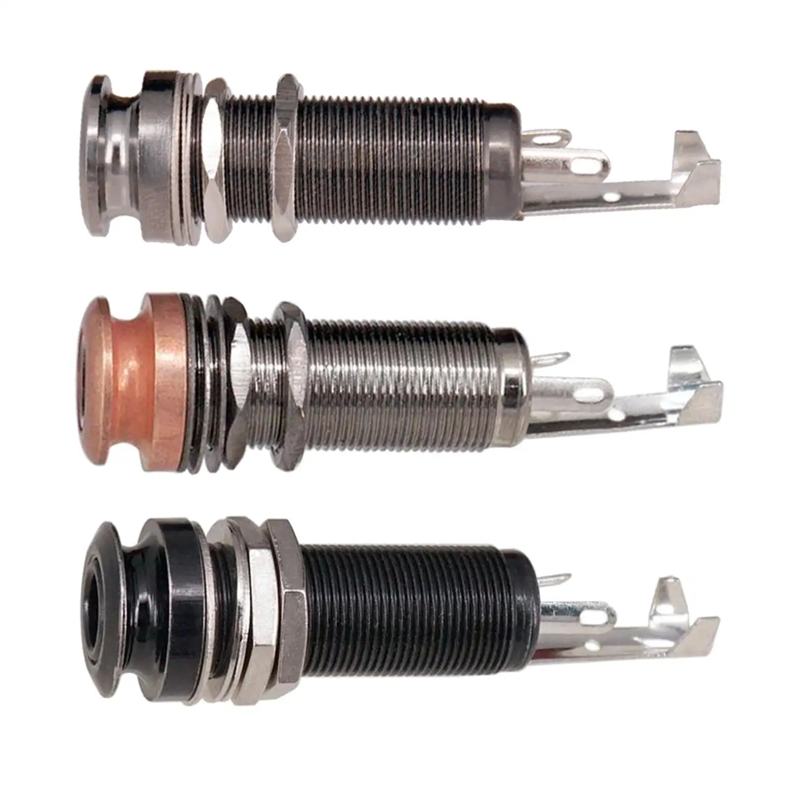 Threaded Cylinder Output Jack Strap for Electric Guitar Bass Accessories