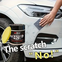 Car Scratch Repair Kit - Paint Repair, Polishing and Polishing, Contains Anti-Scratch Wax and Sponge