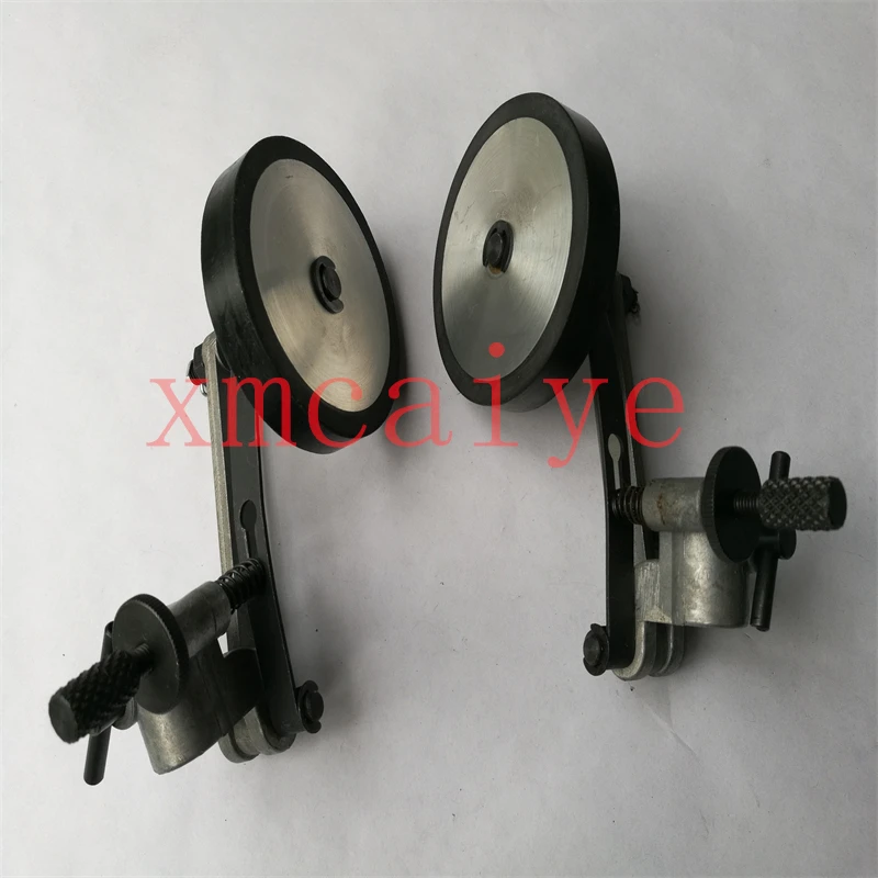 1 Pair Feeder Runner Assembly D3000/3F Paper Pressing Wheel Assembly Rubber Wheel Assembly Printing Machine Parts