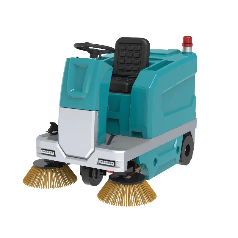2026 Ironbee JS135 Factory Cleaning Machine Road Sweeper Industrial Ride on Floor Sweeper With CE