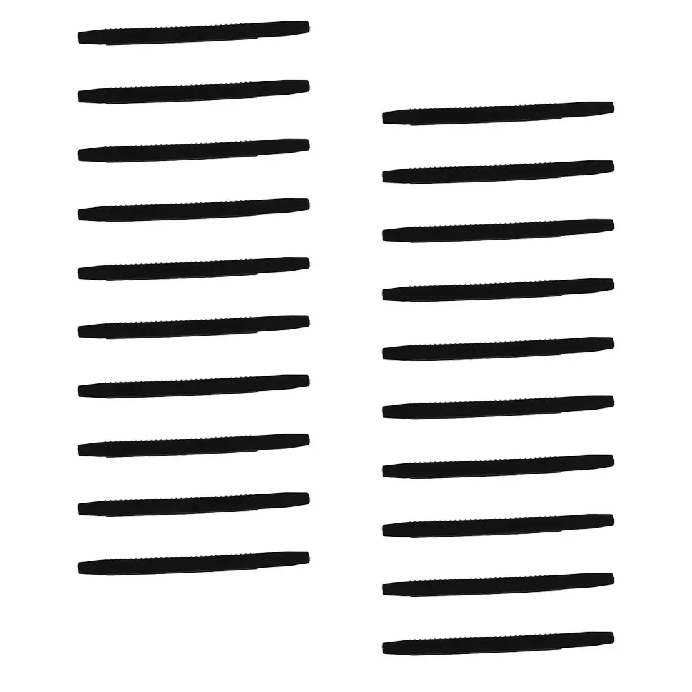 

30 Pcs Non slip Foot Cover Anti skid Ear Pad Grips Black Silicone Eyeglass Pads Glasses Accessories For Sports