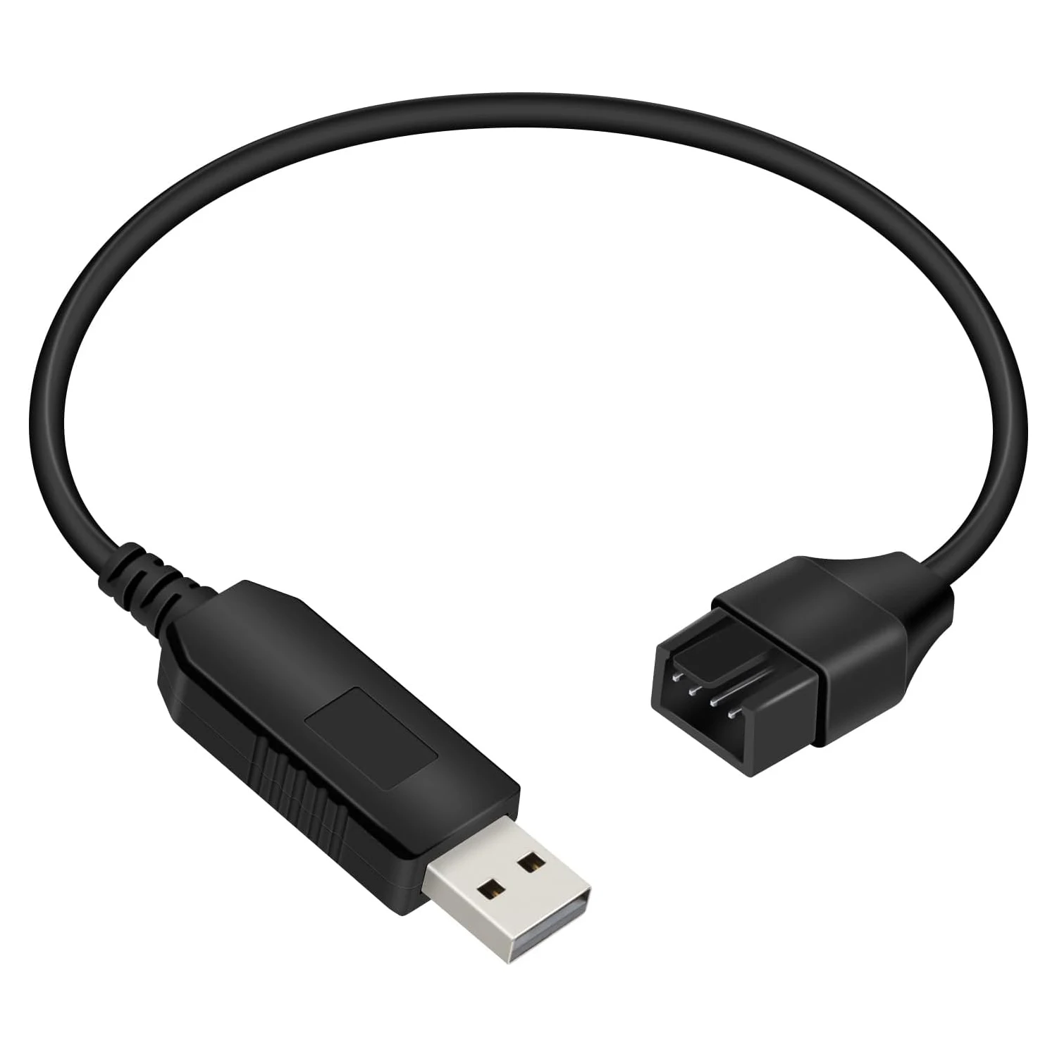 JavicTech USB 5V Power Supply To 4PIN Laptop Fan Power Adapter Cable CPU Chassis Fan Adapter Cable