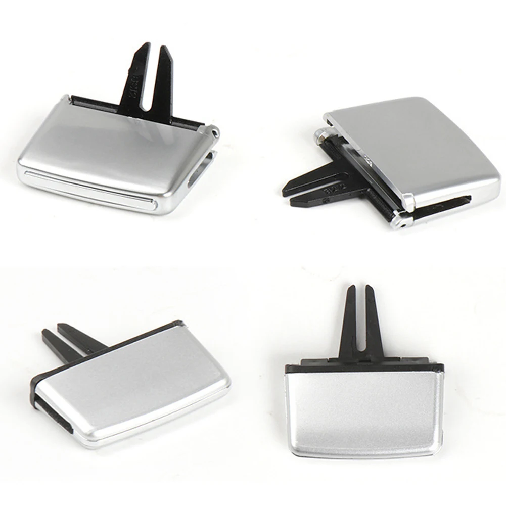 1x Silver Front 4DR 2009-13 Correct Connector Direct Installation For Mercedes-Benz Paddle Clip W212 S212 E-Class