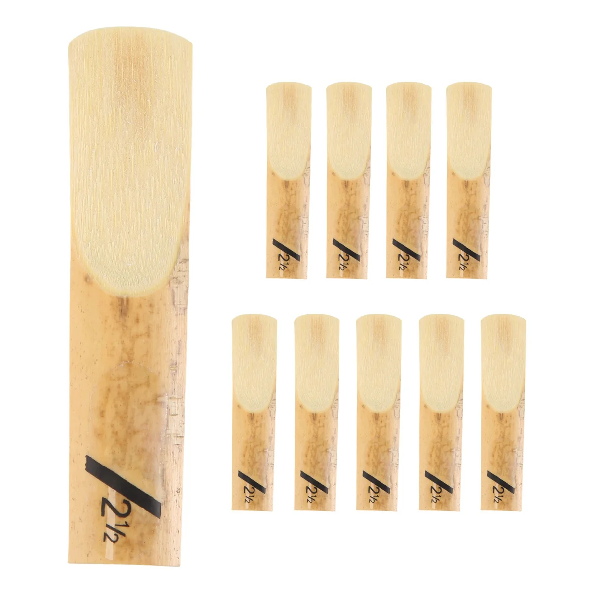 Clássico Alto Saxofone Reed para Riyin, Sax Reeds, Instrumentos Musicais, 2,5 Força, 2 1/2, Música, Natal Presente, 10pcs