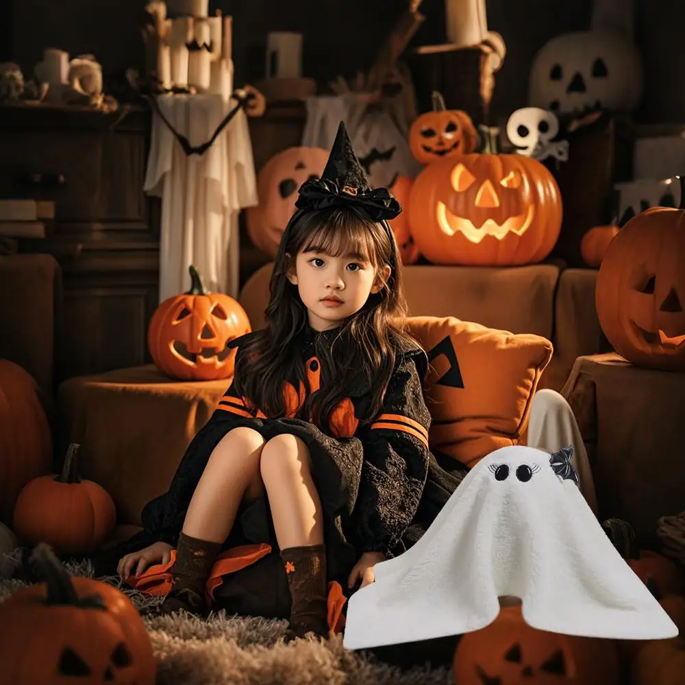 

New Soft Halloween Pumpkin Pillow Bat Doll Dog Ghost Plush Toy Gift Cute Dog Pillow Ghost Plush Sofa Pillow Christmas Birthday