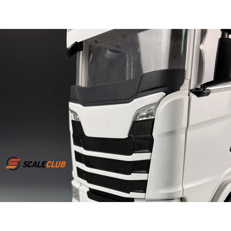 Scaleclub 770S Truck Windshield Bezel For 1/14 Tamiya RC Truck Trailer Scania 770S 56368 56371 Car Model Diy Parts Upgrade Toys
