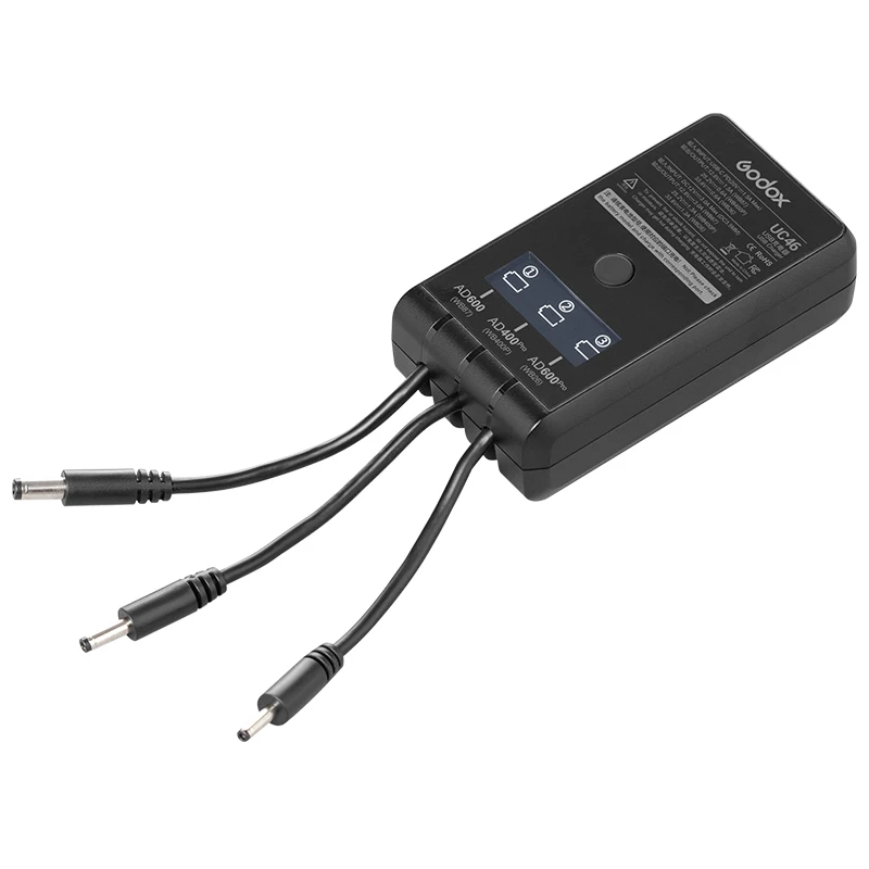 Godox UC46 3-in-1 charger multi-interface suitable for AD400PRO/AD600/AD600PRO batteries