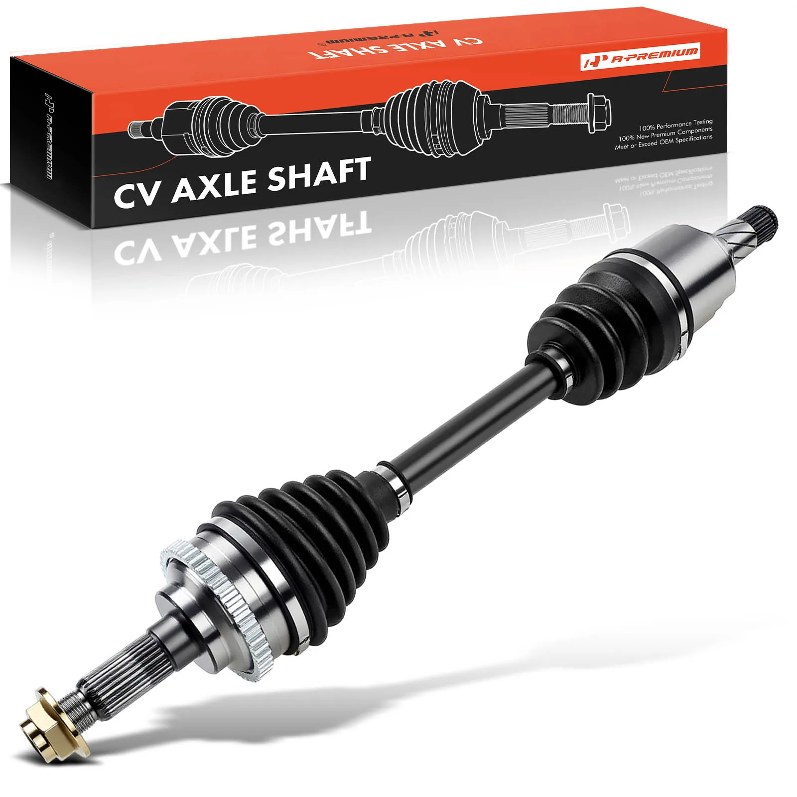 A-Premium Front Driver Side CV Axle Assembly for Ford Escort 1991-2003 Mazda Protege 1990-1994 Protege5 2002-2003 Mercury Tracer