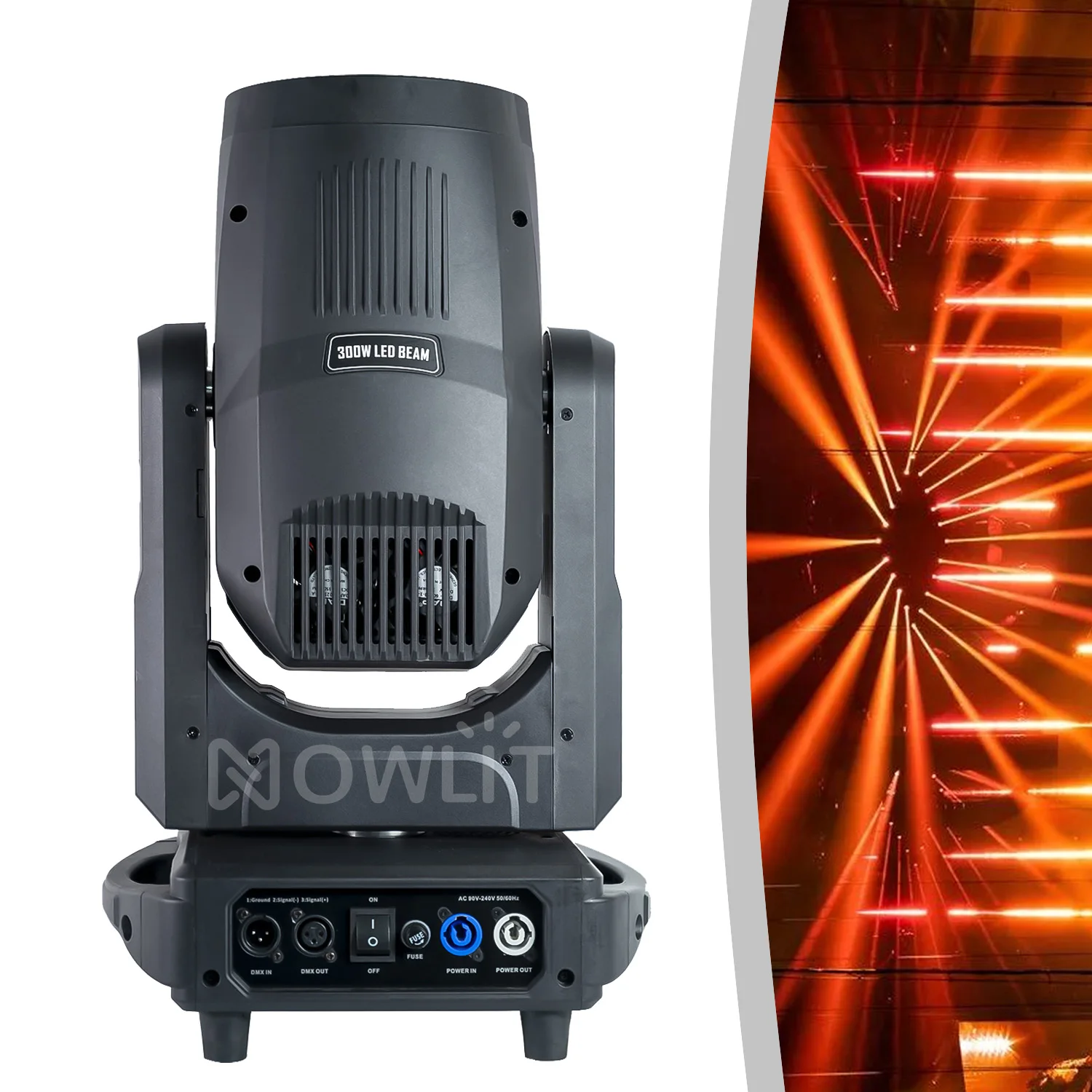 300W LED Beam Light Moving Head Stage Lighting Equipment For Club Disco Show