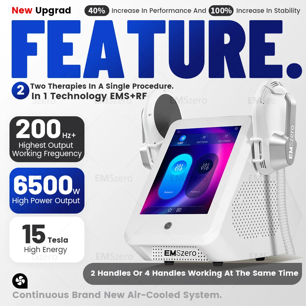 EMSzero 바디 스컬프트 무게추, EMS 근육 자극, 바디 슬리밍 조각, 지방 감소 기계, 네오, 15 테슬라 6500W
