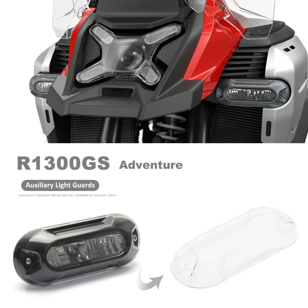 

New 2024 2025 For BMW R1300GS Adventure GS1300 R 1300 GS ADV LED Auxiliary Protection Light Motorcycle Accessories Lamp Guards