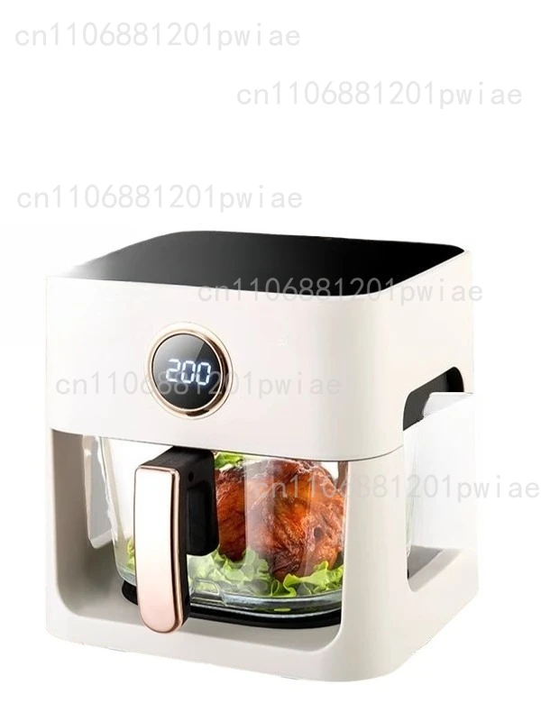 

Air Fryer Intelligent Temperature Control Oven Household Transparent Visual Full Glass Pot Automatic Deep Frying Pan