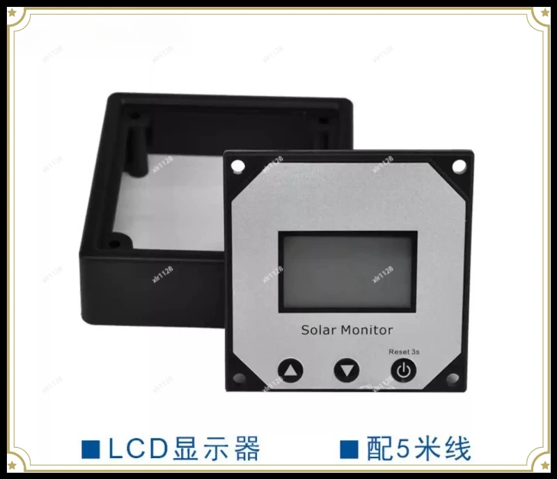 PWM Dual‑Charging Solar Power Controller LCD Screen for RV Energy Control System