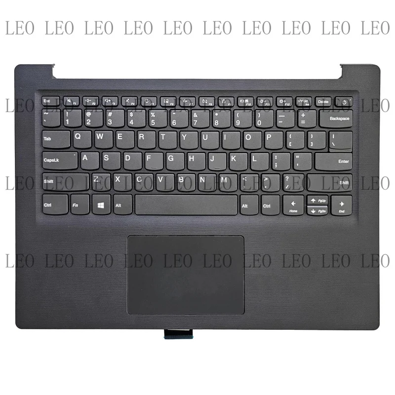 MY New Palmrest Upper Case US No Backlit KB TP TEX For Lenovo V14-IIL 82C4 Laptop