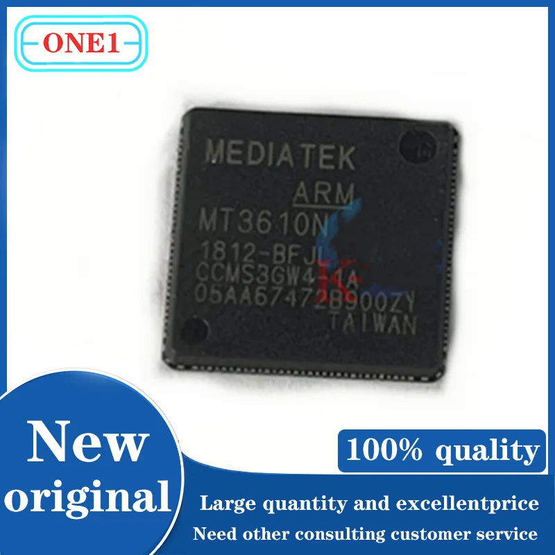 1 buah/lot asli baru MT3610N MT3610 QFN132 pengendali permainan PS4 chip