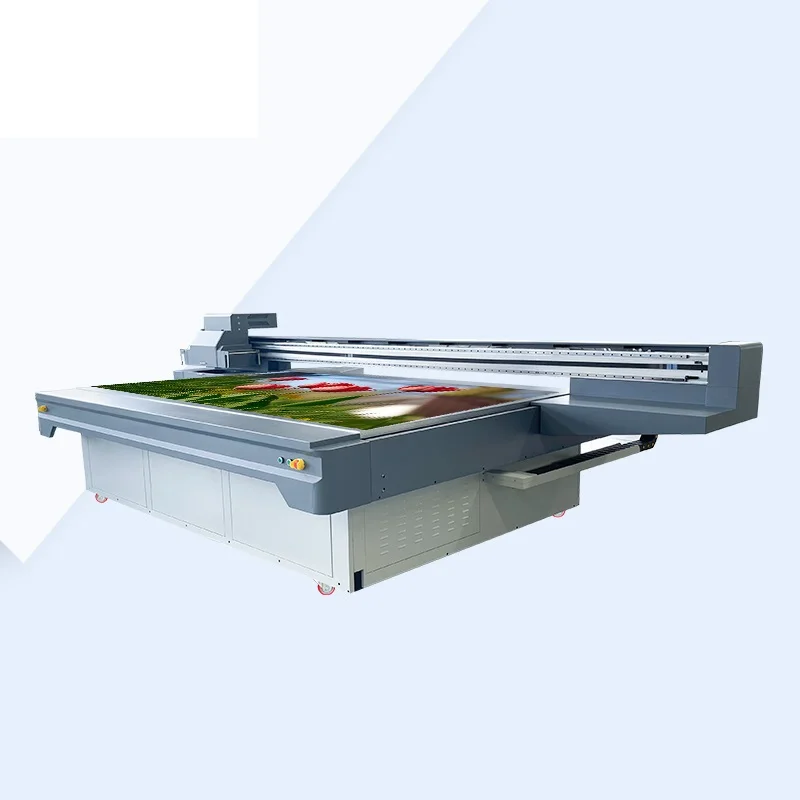 3.3m x 2.1m Flatbed UV Printer with Acrylic Glass Plate