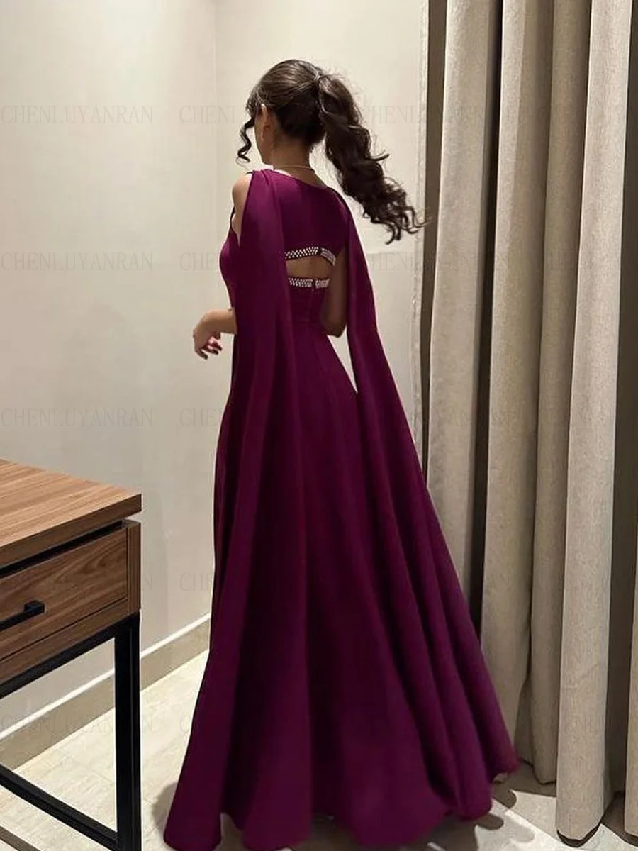 Satin Elegant Formal Occasion Dresses 2023 Spaghetti Strap Long Ball Gowns Beading A-line Evening Party Gowns فساتين الحفلات