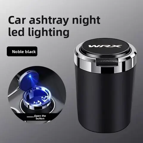 कार ऐशट्रे सिगरेट ऐश कप एलईडी लाइट ऑटोमोटिव ऐशट्रे सुबारू इम्प्रेज़ा लिगेसी WRX STI BRZ फॉरेस्टर ऑटो एक्सेसरीज़ के लिए 10 best sales 2015 डब्ल्यूआरएक्स - №10