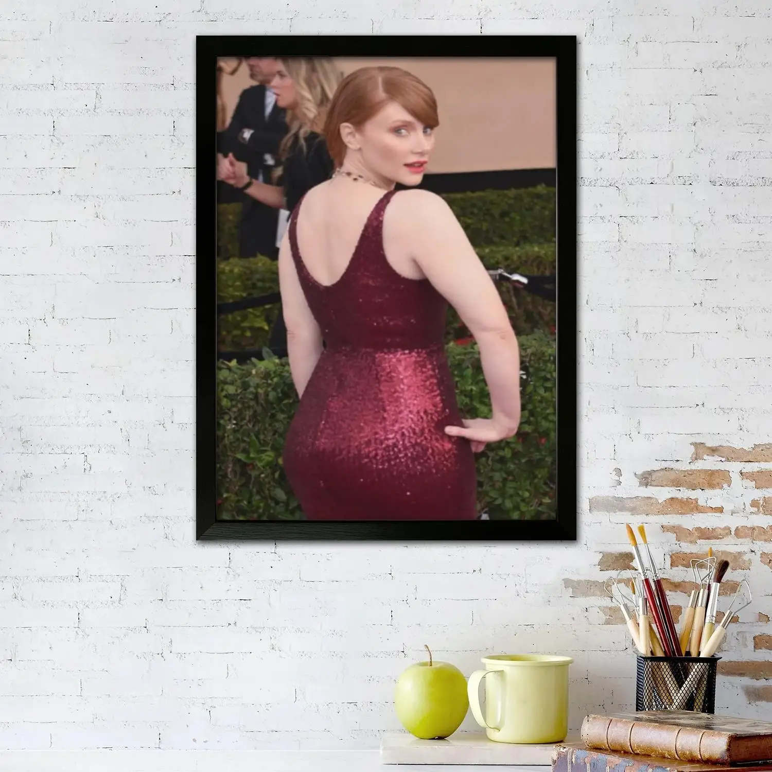 Actress Bryce Dallas Howard Canvas Art Poster, Wall Art Picture Print, Modern Family Bedroom Decor Posters,Decorative painting