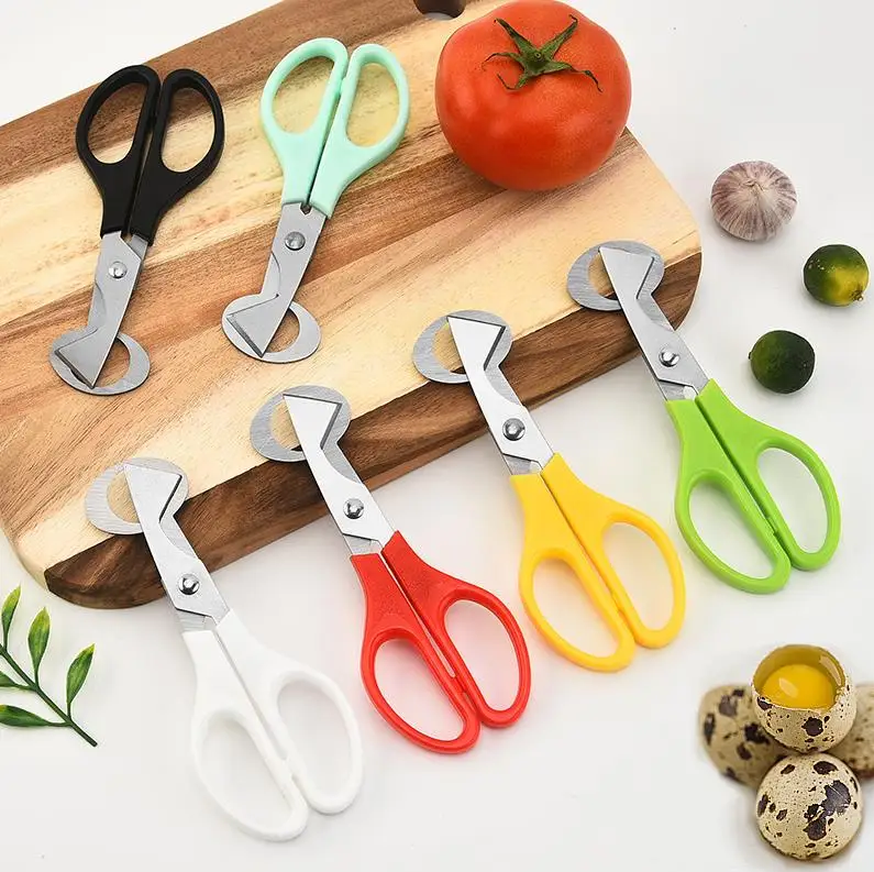 

100pcs Quail Scissors Egg Cutter Eggs Opener Quail eggs scissor Eggshell Cracker Stainless Steel Blade Kitchen Tools ni107