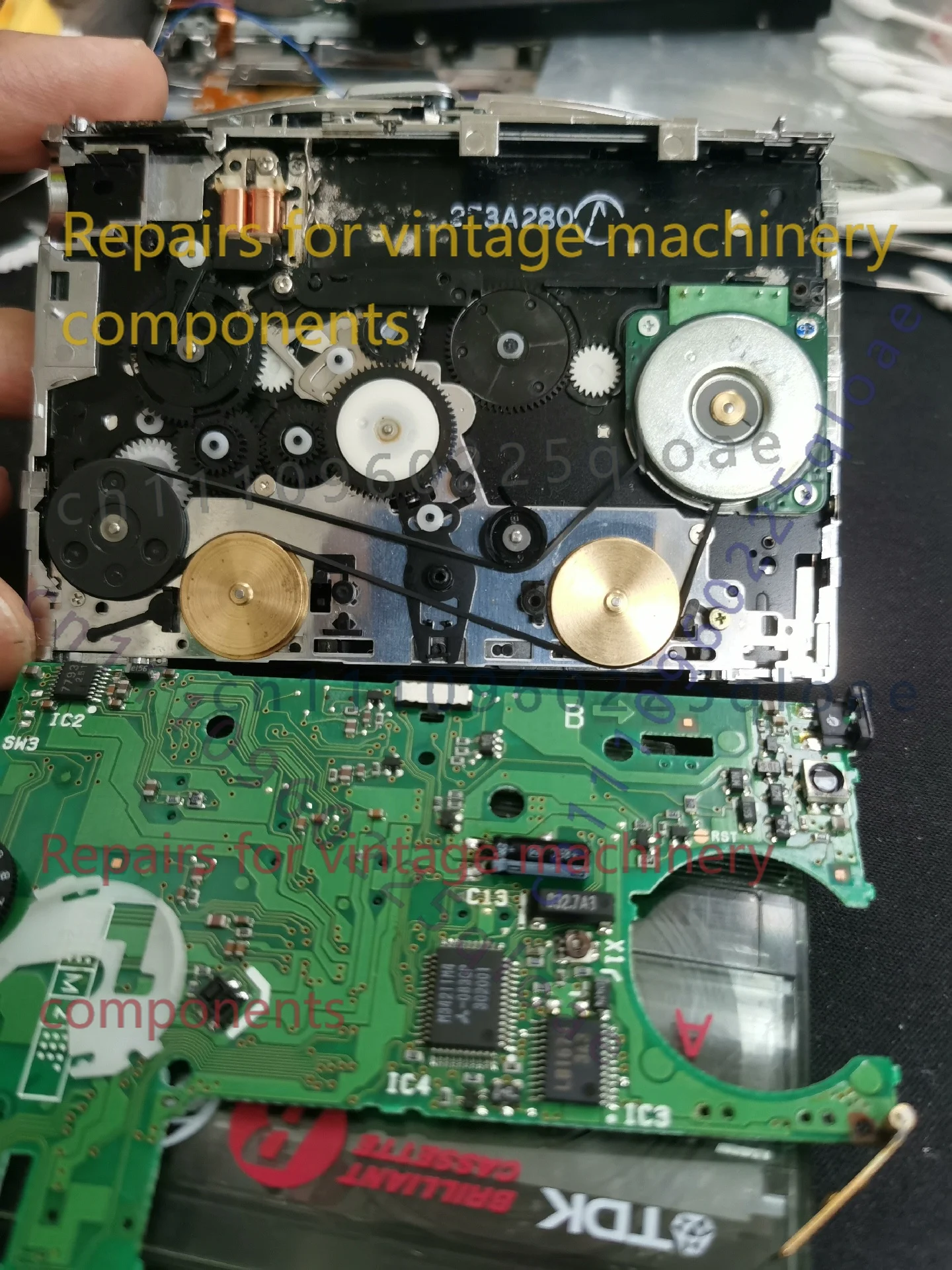 Imported Cassette Drive Belt Replacement Repair Belt Special Fit For Panasonic S Series RQ-S85 Walkman TapePlayer Mechanism Belt
