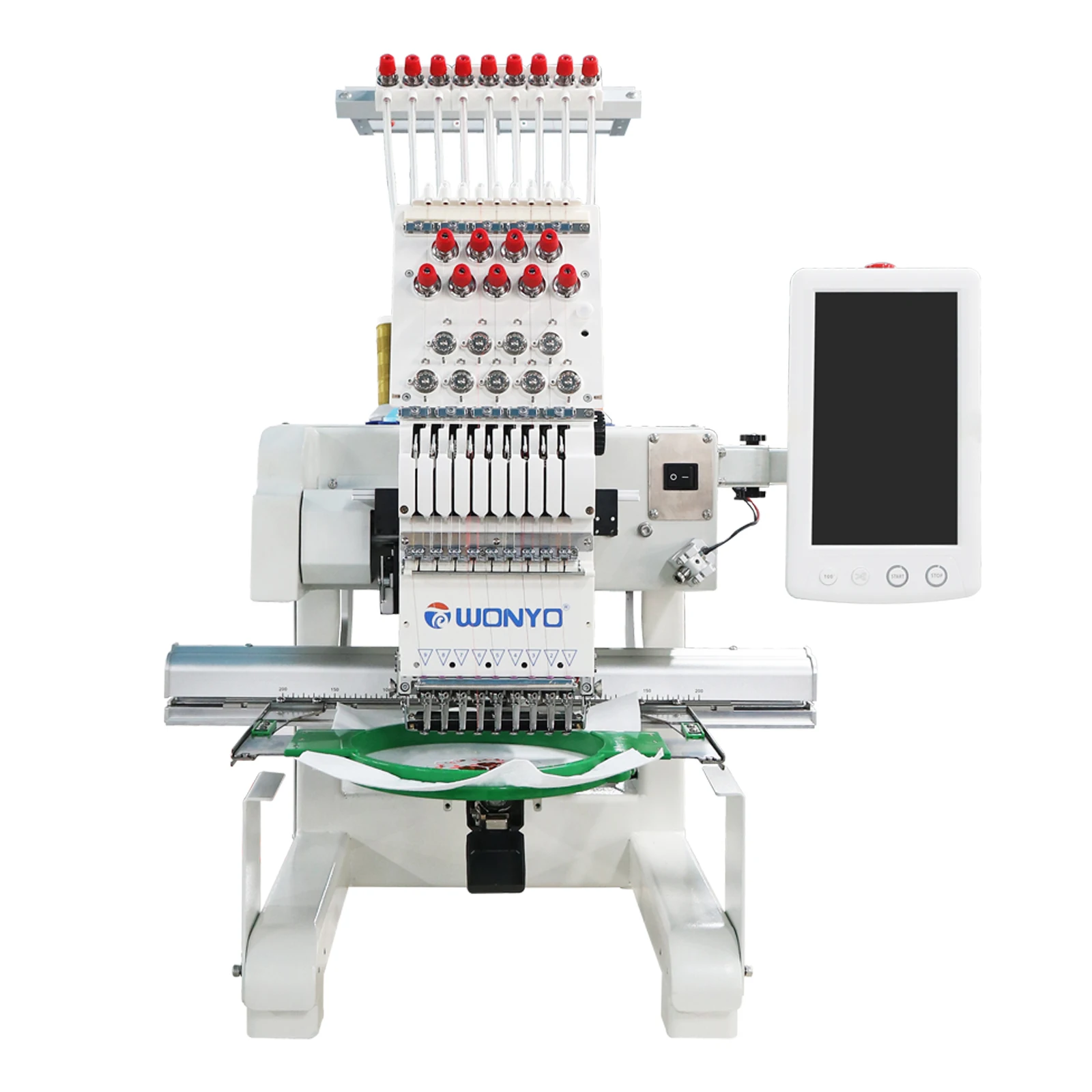 2 Years Warranty Free Instruction Single Heads 12/15 Needles Automatic Computer Control Multi Functional Embroidery Machine