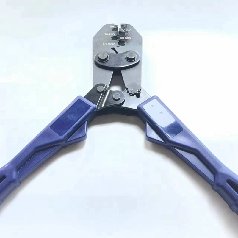 

HS-05100A HS-80200A OT copper passing through Terminals wire stripper EUROP STYLE ratchet crimping plier multi tool