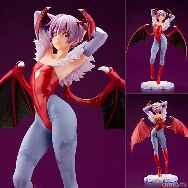 Cartoon Animation Night Warriors Darkstalkers' Revenge Felicia Modello fatto a mano Bambola da collezione Bella ragazza Action Figure Toy