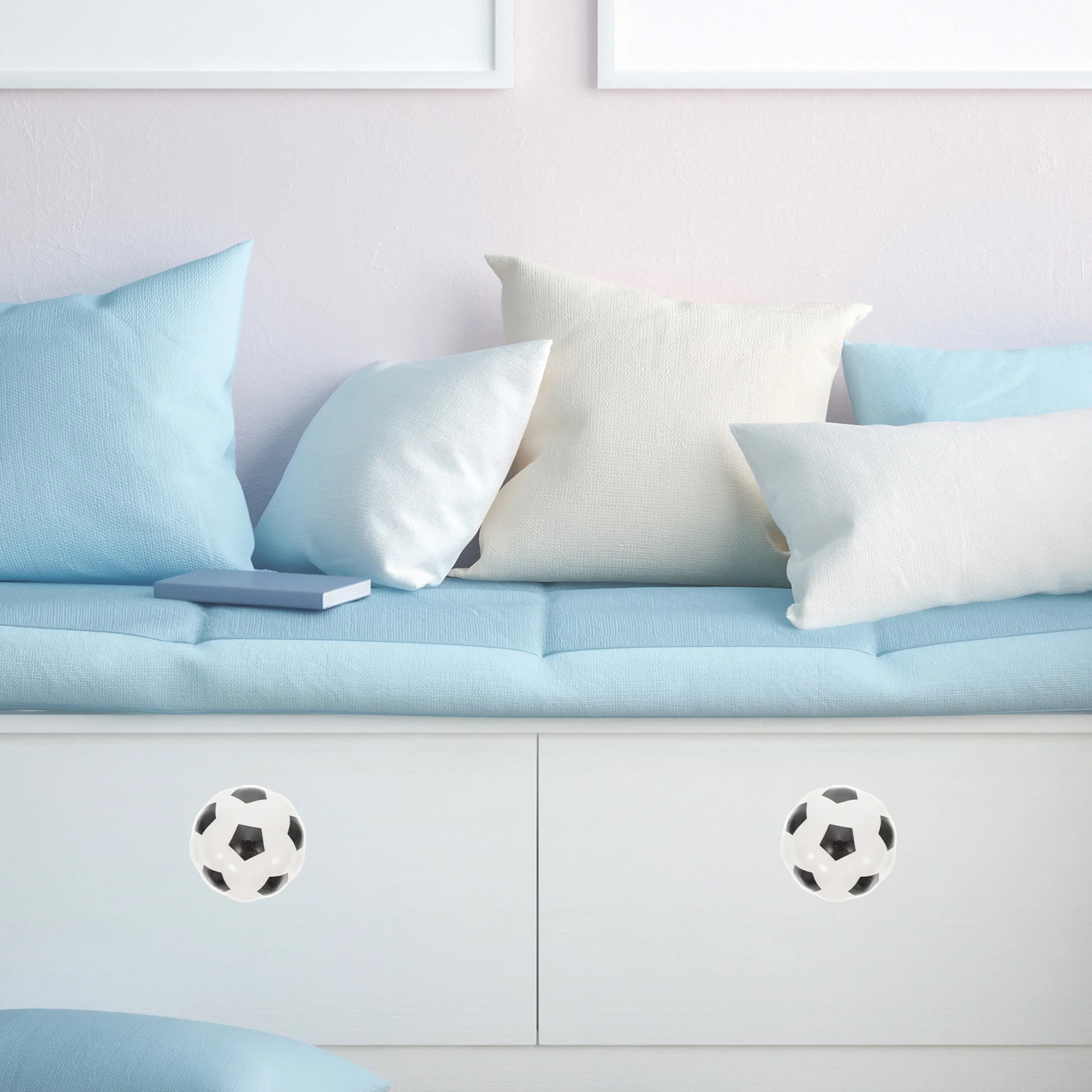 

2Pcs Durable Ceramic Drawer Pull Cabinet Knobs Compact Small Wear-Resistant Decorative Replacement Handles Dresser Drawer Knobs