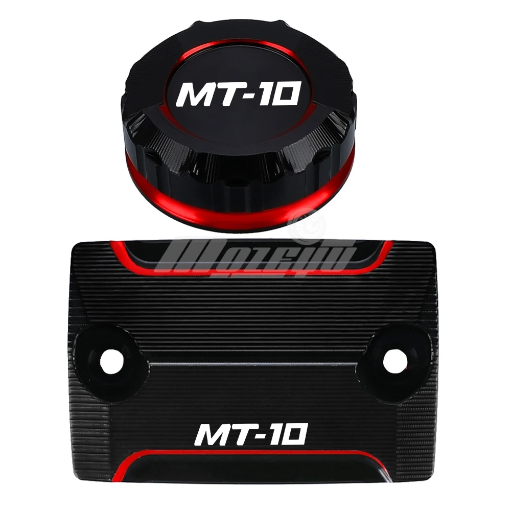 Motorcycle Front Rear Brake Fluid Reservoir Cap Oil Cylinder Covers For Yamaha MT-10 MT 10 mt10 2016 2017 2018 2019 2020 2021