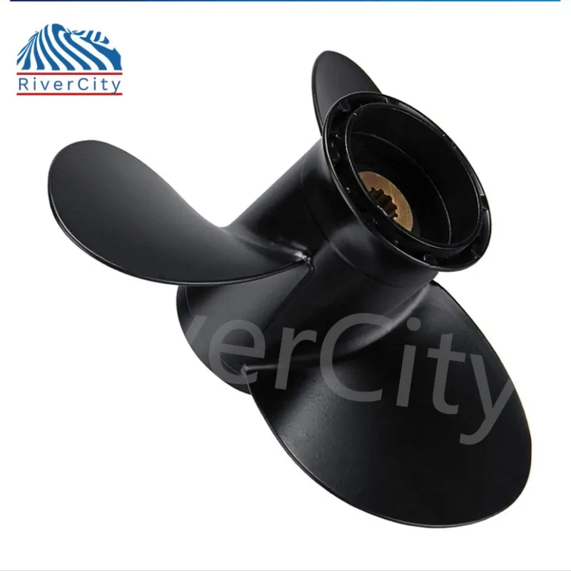 10 1/4*12 Outboard Propeller For SUZUKI 20hp 25hp 30hp Boat Aluminum Alloy Screw 3 Blade 10 Spline Marine Engine Part