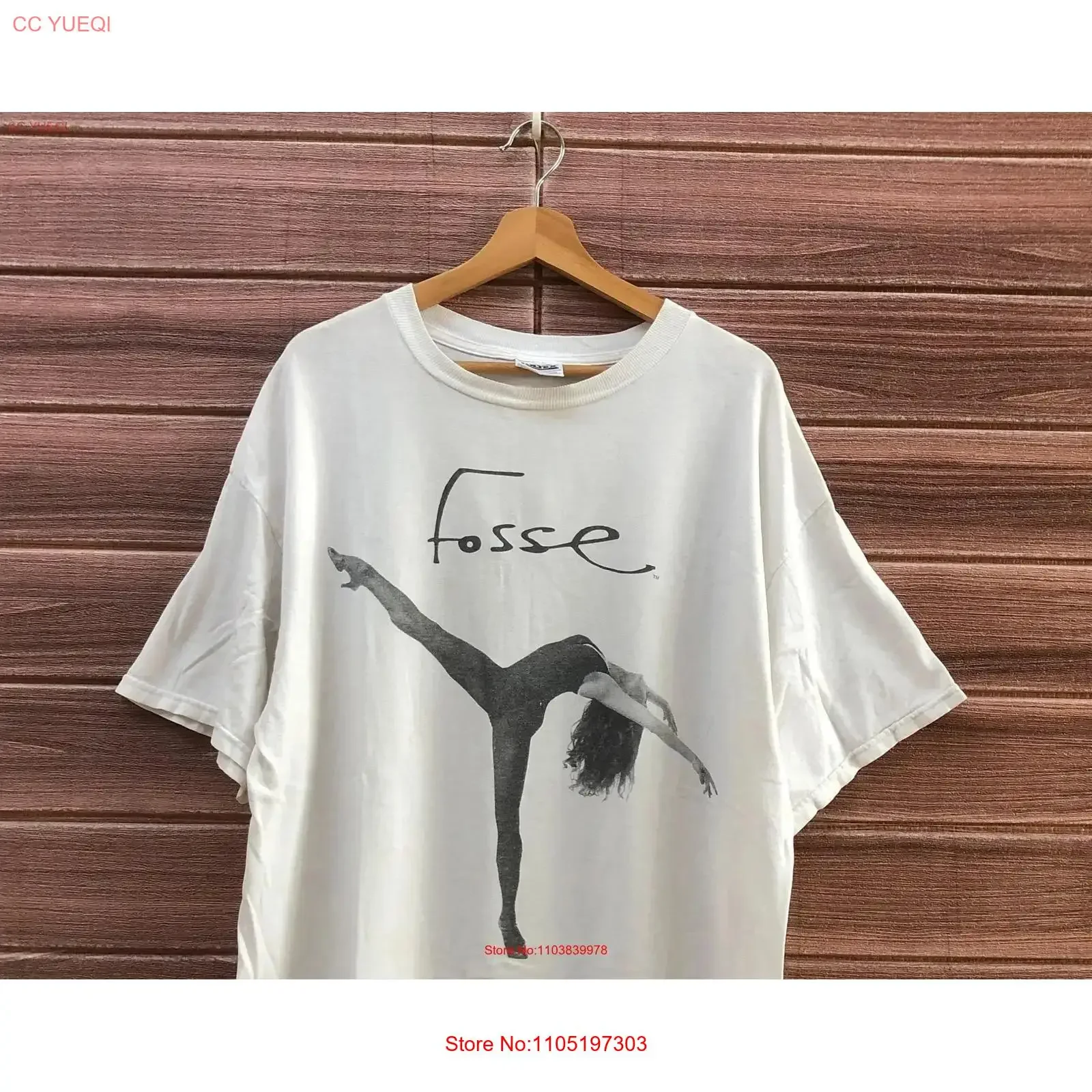 Vintage 90 s Bob Fosse T Shirt Choreography Fotofolio Chicago Ballet Dance Size XL vintage Washed Stylish Slightly Casual