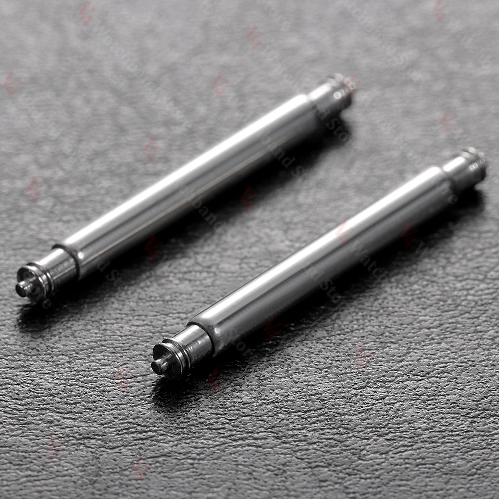 20pcs 1.5mm1.8mm 2.0mm 2.5mm Diameter Watch Band 16/18/20/22/24mm Spring Pin Watch Repair Tool Metal Steel Spring Bars Link Pins image 3