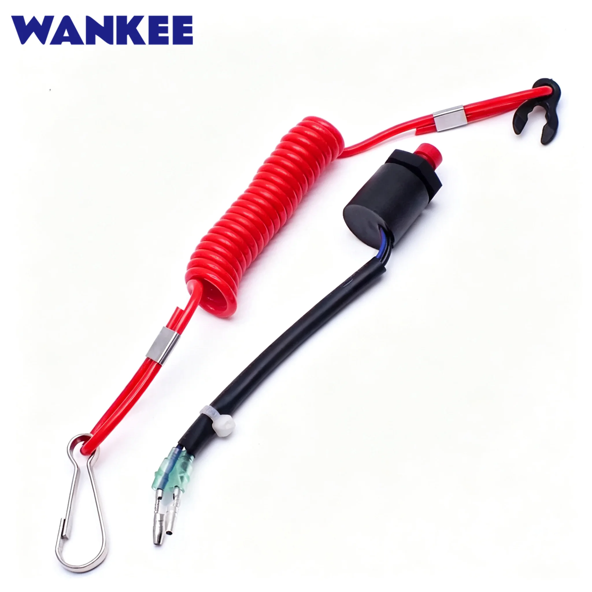 Stop Switch Assembly 37820-92E03 for Suzuki Outboard Remote Control Box Emergency Kill Switch 37820-92E04